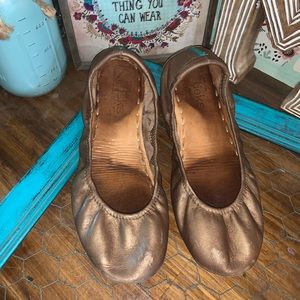 Tieks bronze women’s size 8